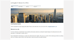 Desktop Screenshot of davistaxfirm.com